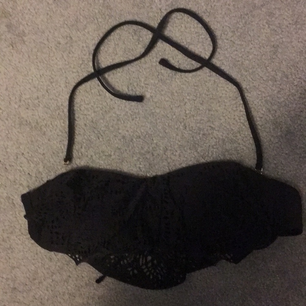 two strap less bikinis but both include straps